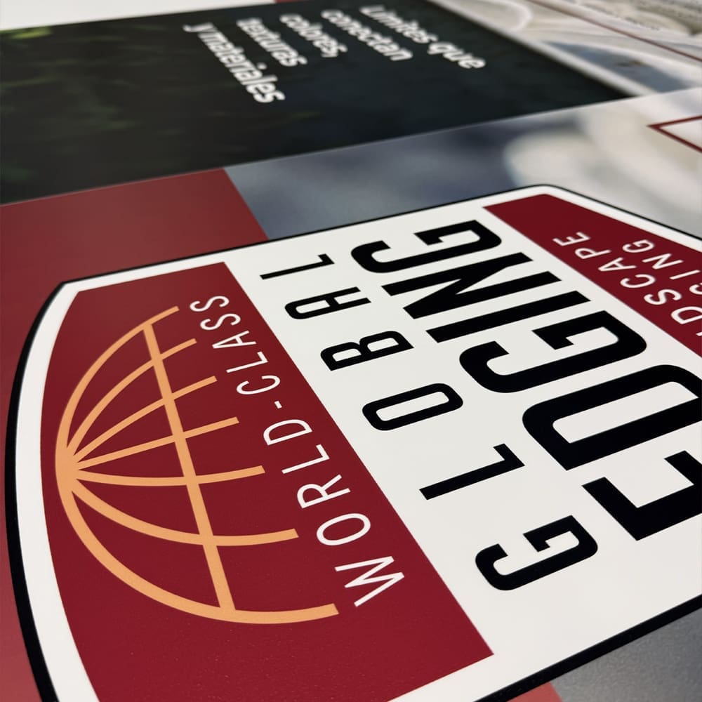 UV baskı ürün örneği